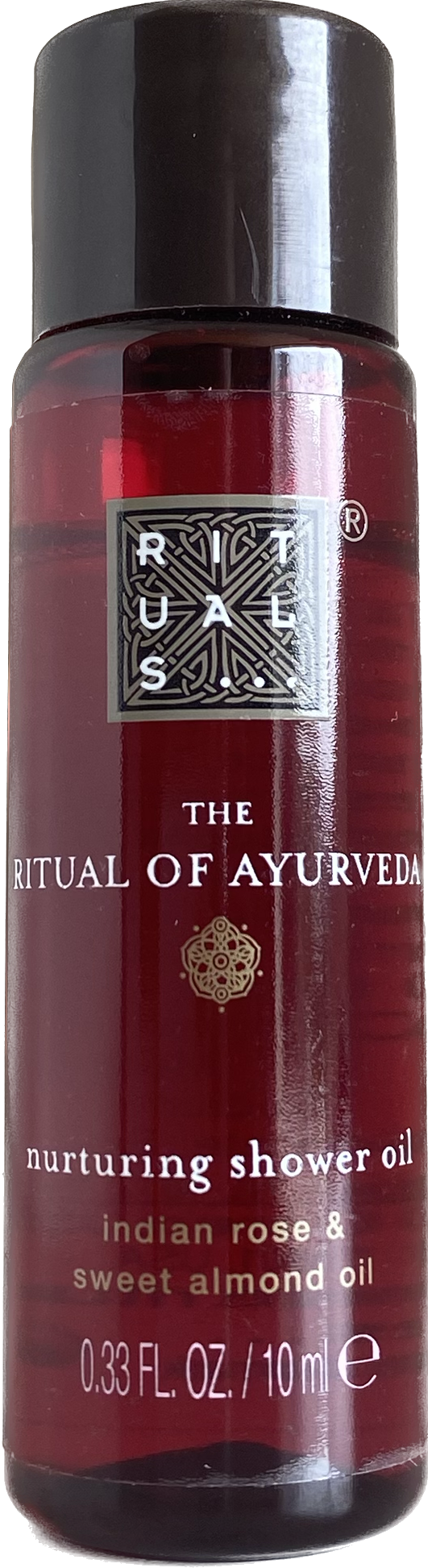 Rituals | The Ritual of Ayurveda Nurturing Shower Oil | Indian Rose & Sweet Almond Oil Mini 10 ml