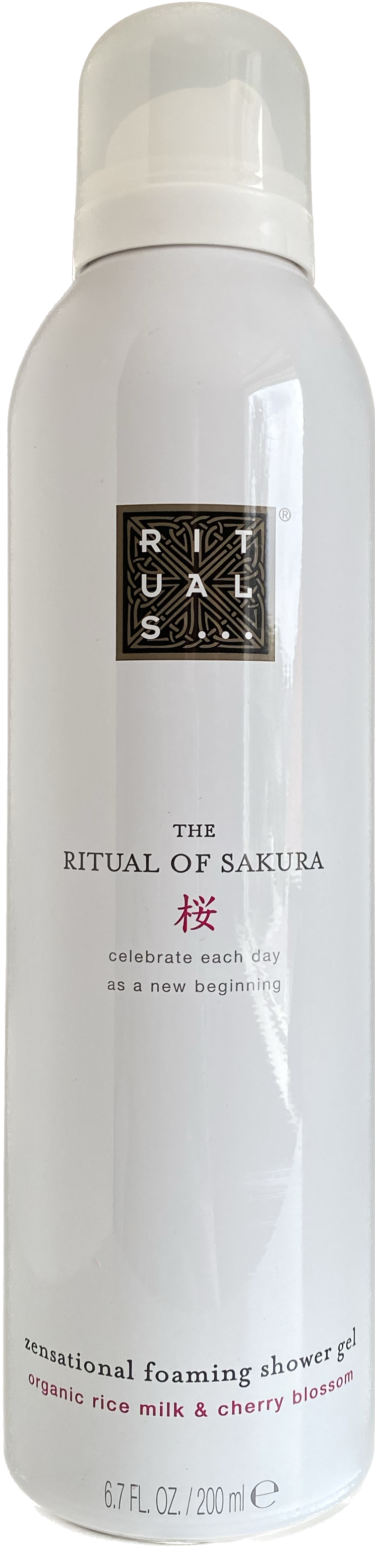RITUALS The Ritual of Sakura Foaming Shower Gel Cherry Blossom, 6.7 Fl Oz