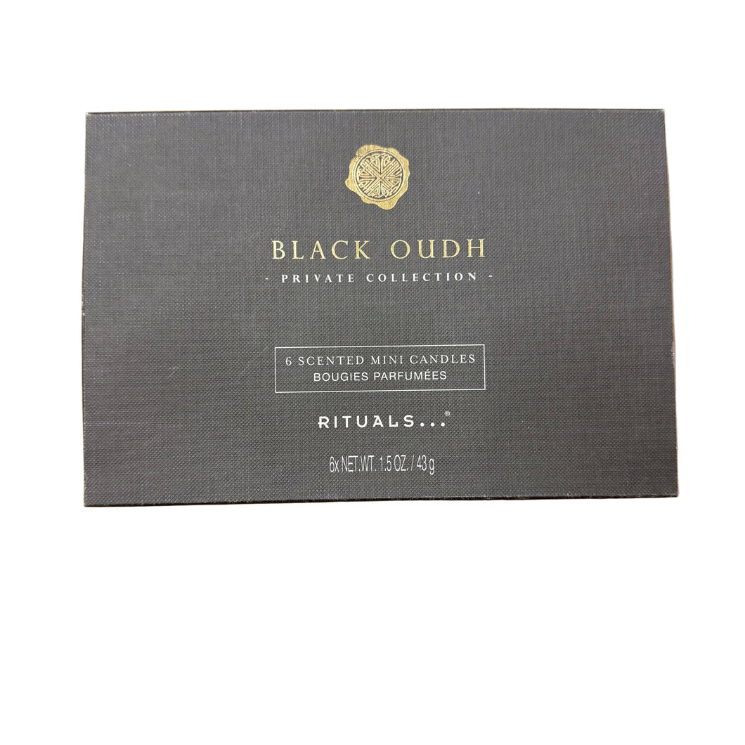 Rituals | Black Oudh 6 Scented Mini Candles 43 g