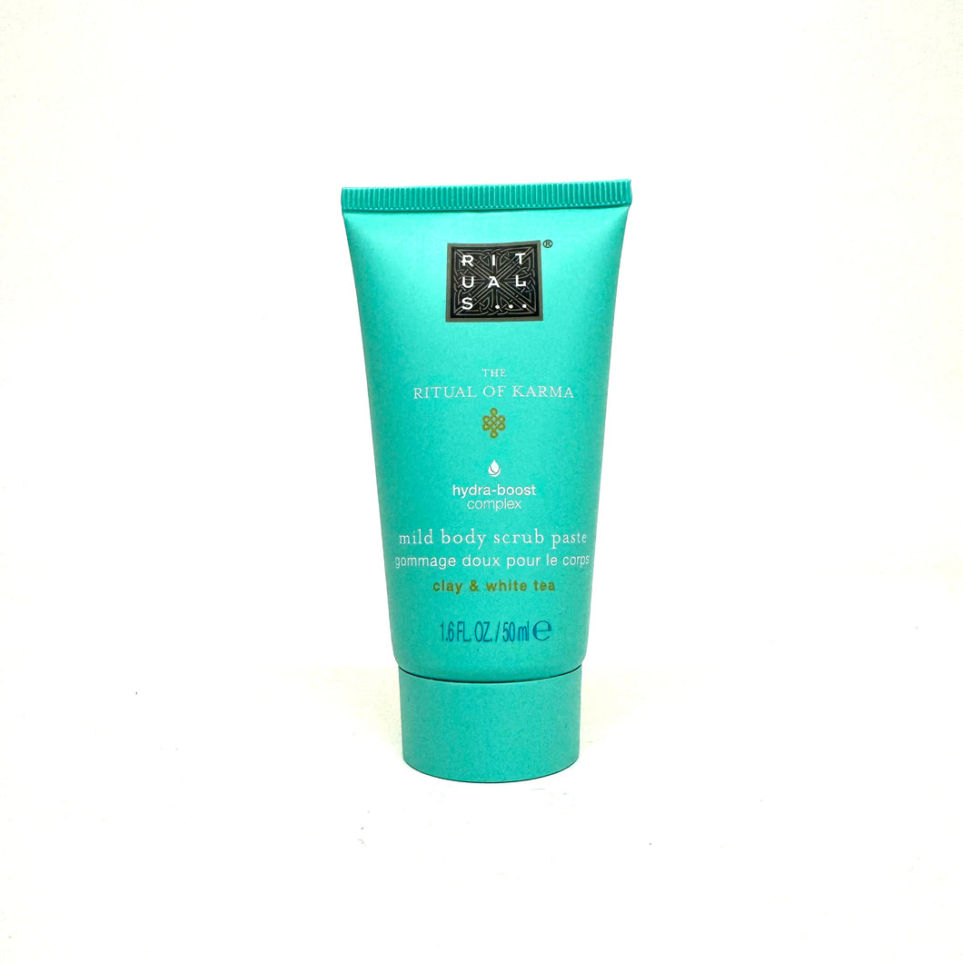 Rituals | The Ritual of Karma Mild Body Scrub Paste Hydra-Boost Complex | Clay & White Tea 50 ml
