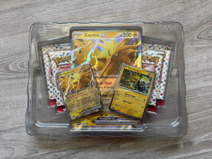 Pokémon 151 Zapdos EX Collection Box (Scarlet & Violet 151)