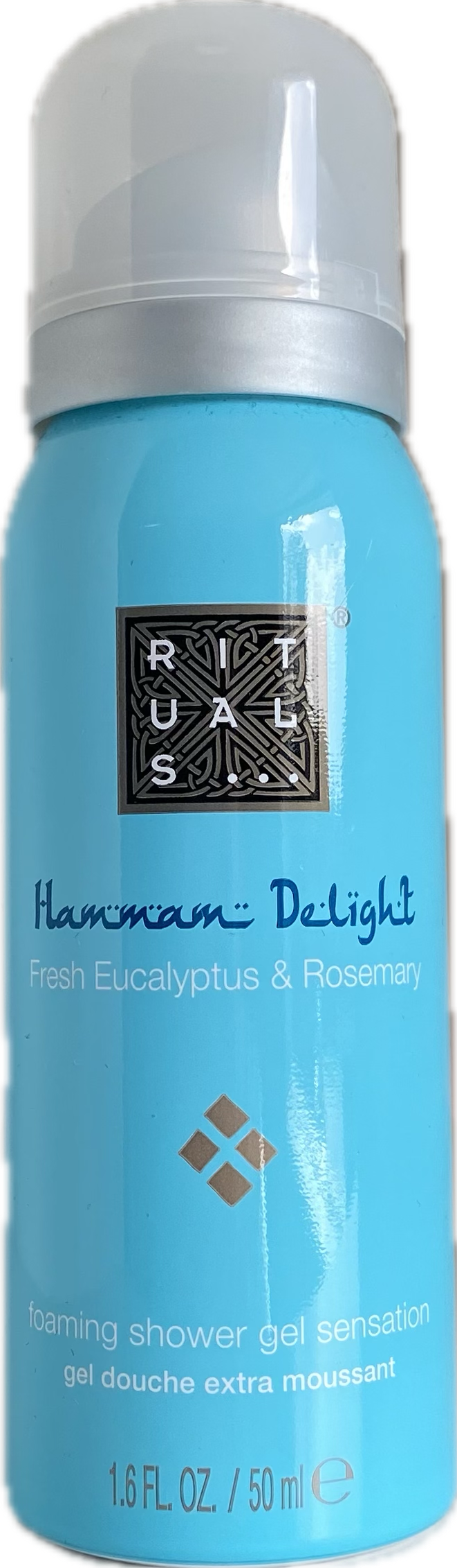 (mini) Rituals | Hammam Delight Fresh Eucalyptus & Rosemary Foaming Shower Gel Sensation Foam 50 ml (mini)