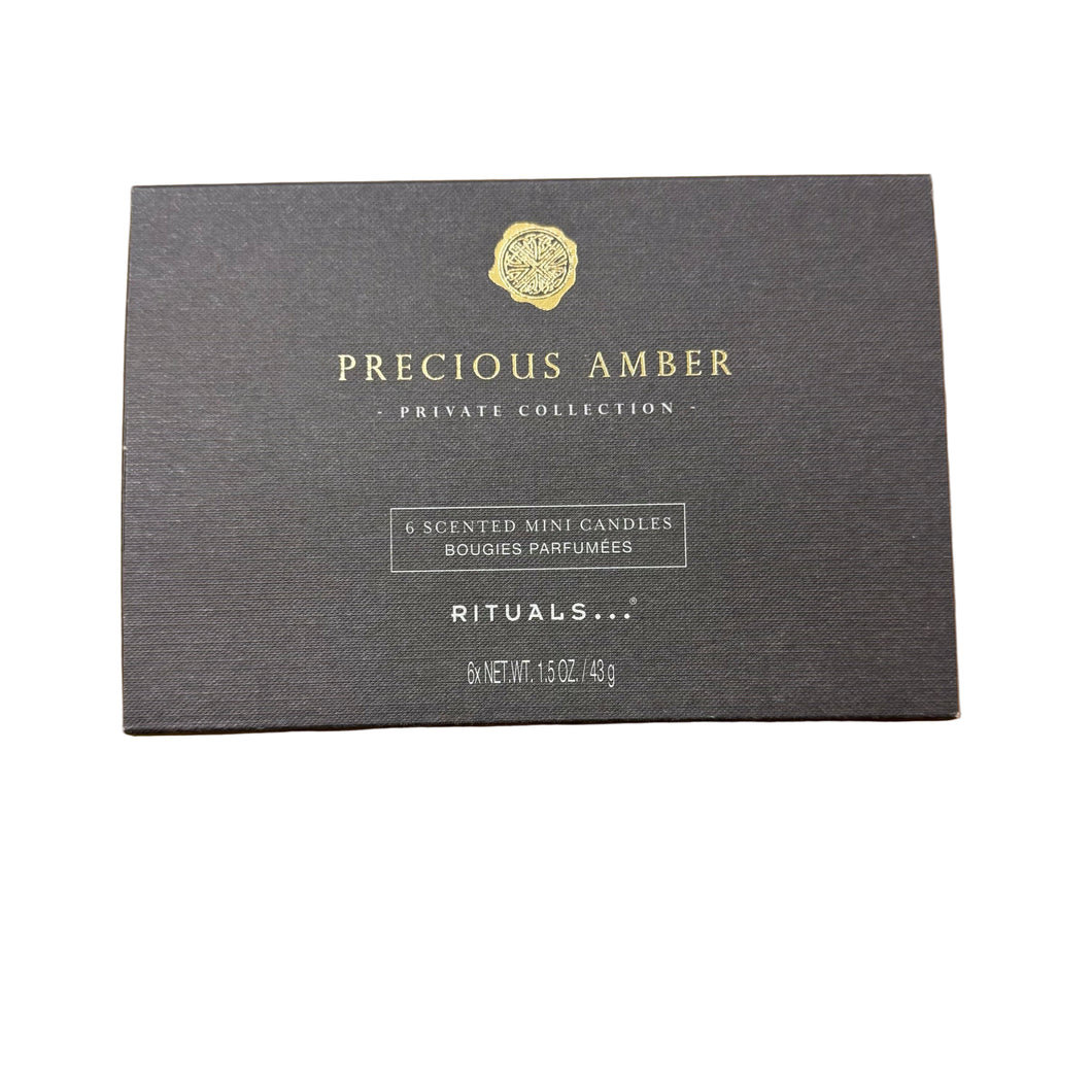 Rituals | Precious Amber 6 Scented Mini Candles 43 g