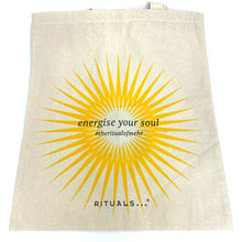 Afbeelding in Gallery-weergave laden, Rituals Energise Your Soul Tote Canvas Bag The Ritual of Mehr
