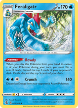 Afbeelding in Gallery-weergave laden, Pokémon Astral Radiance Premium Checklane Blister Feraligatr (Sword &amp; Shield)
