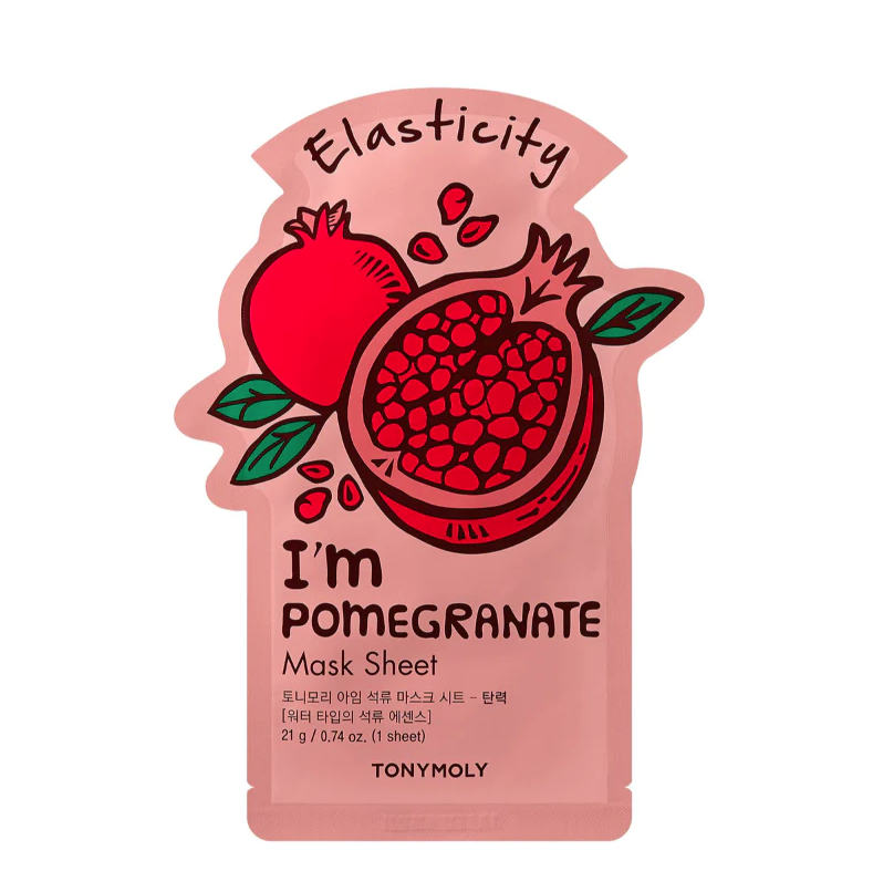 Tonymoly | I'm Real Pomegranate Mask Sheet Elasticity 21 gram