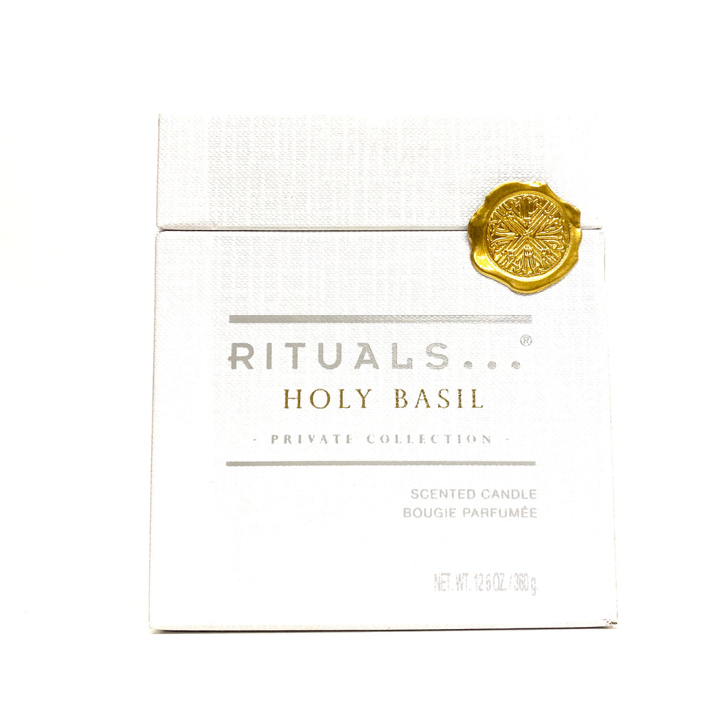 Rituals | Private Collection Holy Basil Scented Candle Geurkaars | 360 gram