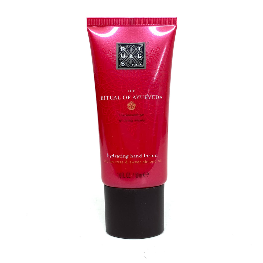 Rituals | The Ritual of Ayurveda Hydrating Hand Lotion Indian Rose & Sweet Almond Oil | 50 ml