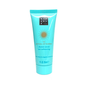Rituals | The Ritual of Karma Holy Lotus & Organic White Tea Shower Scrub 30 ml (zonnetje)